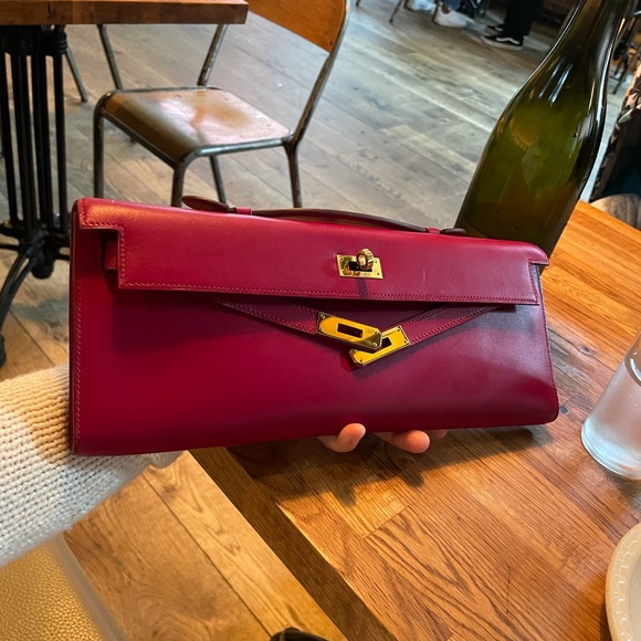 🎆sold🫶🏻Hermès Kelly cut clutch - Picture 14 of 16